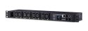 CyberPower PDU81005 rozdzielacz zasilania PDU 8 x gniazdo sieciowe 1U Czarny