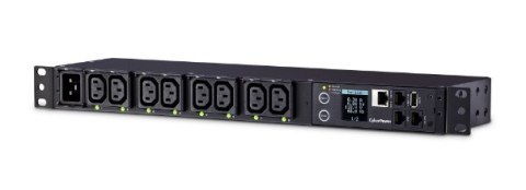 CyberPower PDU81005 rozdzielacz zasilania PDU 8 x gniazdo sieciowe 1U Czarny CyberPower PDU81005 rozdzielacz zasilania PDU 8 x gniazdo sieciowe 1U Czarny