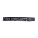 CyberPower PDU81005 rozdzielacz zasilania PDU 8 x gniazdo sieciowe 1U Czarny