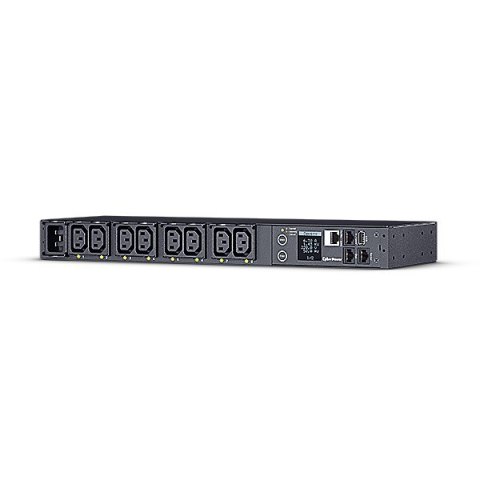 CyberPower PDU81005 rozdzielacz zasilania PDU 8 x gniazdo sieciowe 1U Czarny CyberPower PDU81005 rozdzielacz zasilania PDU 8 x gniazdo sieciowe 1U Czarny