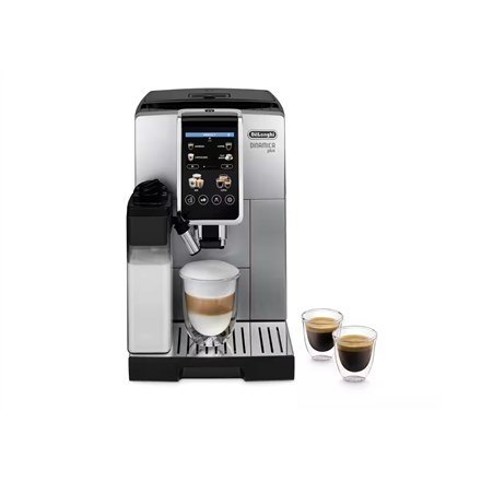 Delonghi | Ekspres do kawy | Dinamica Plus ECAM380.85.SB | Ciśnienie pompy 15 bar | Wbudowany spieniacz do mleka | Automatyczny Delonghi | Ekspres do kawy | Dinamica Plus ECAM380.85.SB | Ciśnienie pompy 15 bar | Wbudowany spieniacz do mleka | Automatyczny