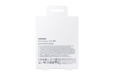 Dysk Samsung SSD T7 Portable 2TB MU-PC2T0H/WW niebieski Dysk Samsung SSD T7 Portable 2TB MU-PC2T0H/WW niebieski