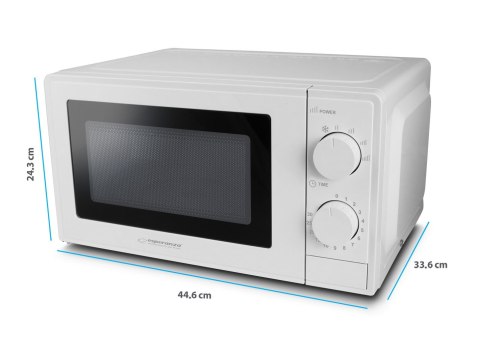 ESPERANZA KUCHENKA MIKROFALOWA ESTOFADO BIAŁA EKO011W (WYPRZEDAŻ) ESPERANZA KUCHENKA MIKROFALOWA ESTOFADO BIAŁA EKO011W (WYPRZEDAŻ)