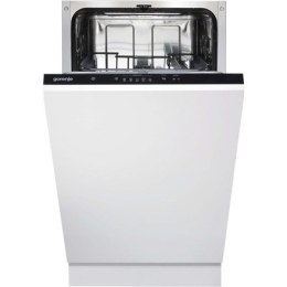 Gorenje Zmywarka GV520E15 Szerokość do zabudowy 44,8 cm Liczba kompletów 9 Liczba programów 5 Klasa efektywności energetycznej E