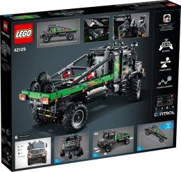 LEGO 42129 Sterowana przez aplikację ciężarówka Mercedes-Benz Zetros z napędem na 4 koła (WYPRZEDAŻ)