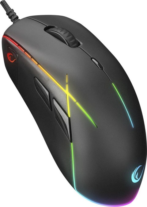 RAMPAGE MYSZ GAMINGOWA 6400DPI RGB MACRO 9 KEYS RAMPAGE MYSZ GAMINGOWA 6400DPI RGB MACRO 9 KEYS