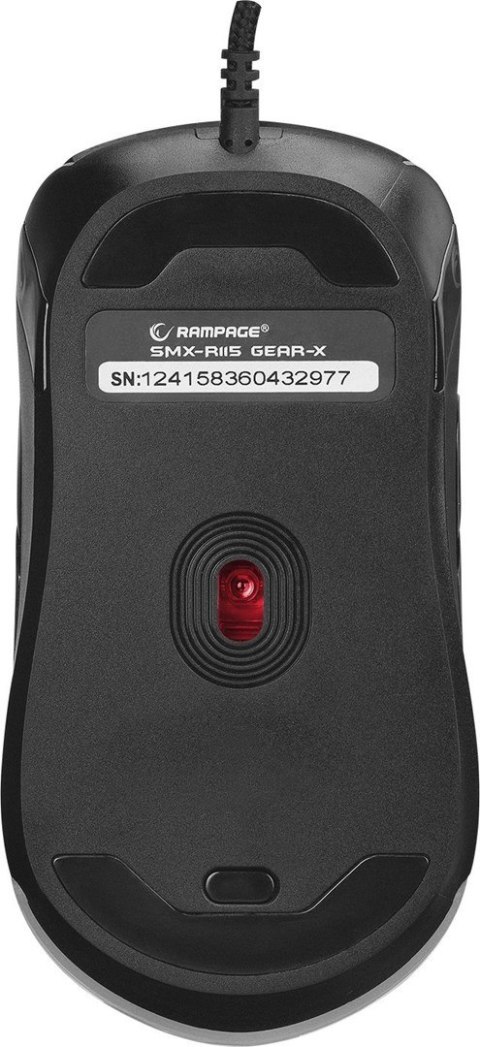 RAMPAGE MYSZ GAMINGOWA 6400DPI RGB MACRO 9 KEYS RAMPAGE MYSZ GAMINGOWA 6400DPI RGB MACRO 9 KEYS