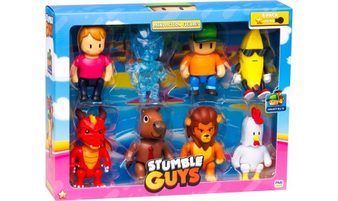 STUMBLE GUYS - MINI FIGURKI- DELUXE 8 FIGUREK VER.A STUMBLE GUYS - MINI FIGURKI- DELUXE 8 FIGUREK VER.A