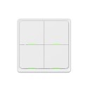 Włącznik poczwórny z baterią TESLA TSL-SWI-SCENEZG4 Smart Switch Quatro Battery