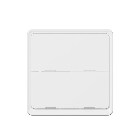 Włącznik poczwórny z baterią TESLA TSL-SWI-SCENEZG4 Smart Switch Quatro Battery Włącznik poczwórny z baterią TESLA TSL-SWI-SCENEZG4 Smart Switch Quatro Battery