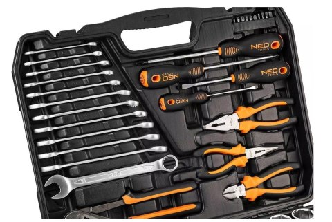 Zestaw narzędzi NEO Tools 122 elementy Zestaw narzędzi NEO Tools 122 elementy