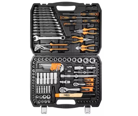 Zestaw narzędzi NEO Tools 122 elementy Zestaw narzędzi NEO Tools 122 elementy