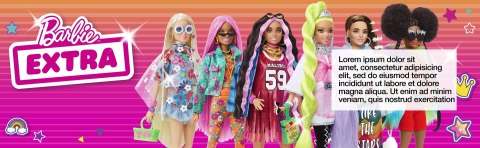 Barbie Extra Kreator stylu 20el. HFG75 p2 MATTEL Barbie Extra Kreator stylu 20el. HFG75 p2 MATTEL