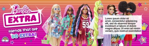 Barbie Extra Kreator stylu 20el. HFG75 p2 MATTEL Barbie Extra Kreator stylu 20el. HFG75 p2 MATTEL