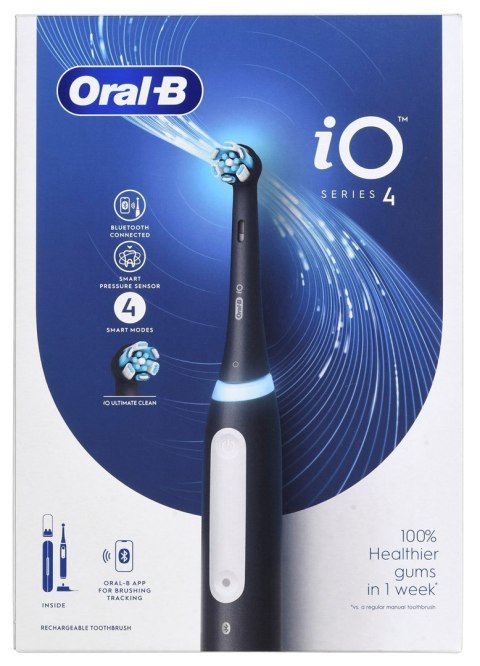 Braun Oral-B szczoteczka elektryczna iO 4 BLACK Braun Oral-B szczoteczka elektryczna iO 4 BLACK