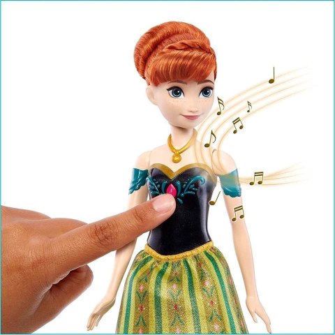 Disney Kraina Lodu Lalka Śpiewająca Anna HMG45 MATTEL Disney Kraina Lodu Lalka Śpiewająca Anna HMG45 MATTEL