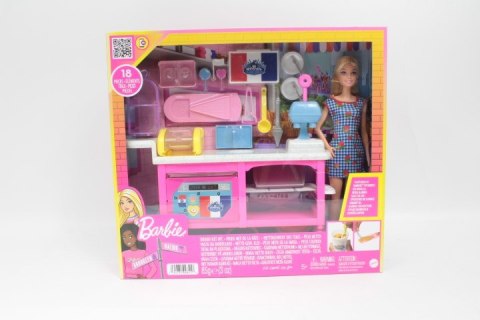 PROMO Barbie Ciastkarnia Zestaw do zabawy HJY19 MATTEL PROMO Barbie Ciastkarnia Zestaw do zabawy HJY19 MATTEL