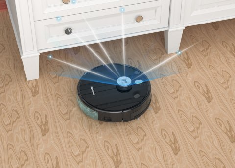 Robot sprzatający z bazą Mamibot ExVac890 z UVC (czarny) Robot sprzatający z bazą Mamibot ExVac890 z UVC (czarny)