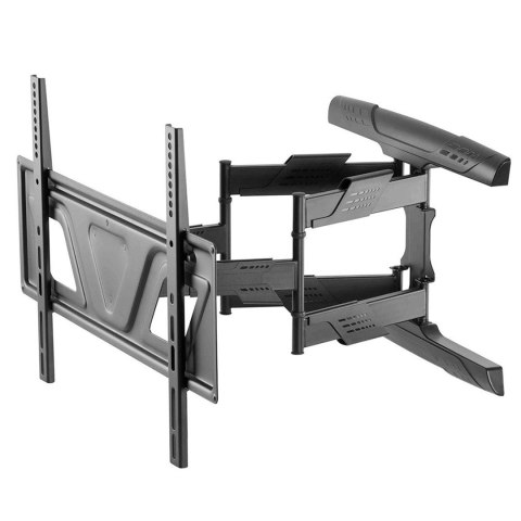 Uchwyt do telewizora lub monitora Maclean, max VESA 600x400, płaski, odległość od ściany 41-475mm, 37-80", 45kg, czarny, MC-832 Uchwyt do telewizora lub monitora Maclean, max VESA 600x400, płaski, odległość od ściany 41-475mm, 37-80", 45kg, czarny, MC-832