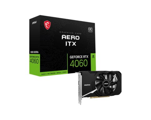 VGA PCIE8 RTX4060 8GB GDDR6/RTX4060 AERO ITX 8G OC MSI VGA PCIE8 RTX4060 8GB GDDR6/RTX4060 AERO ITX 8G OC MSI