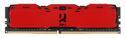 GOODRAM DDR4 8GB PC4-25600 (3200MHz) 16-20-20 IRDM X RED 1024x8 GOODRAM DDR4 8GB PC4-25600 (3200MHz) 16-20-20 IRDM X RED 1024x8
