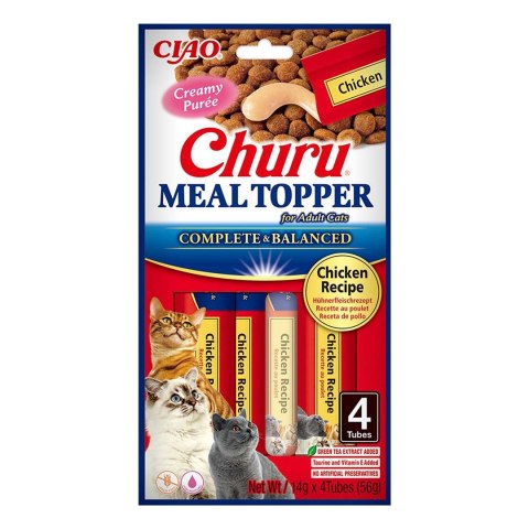 INABA MEAL TOPPER Kurczak - kot 4x14g INABA MEAL TOPPER Kurczak - kot 4x14g