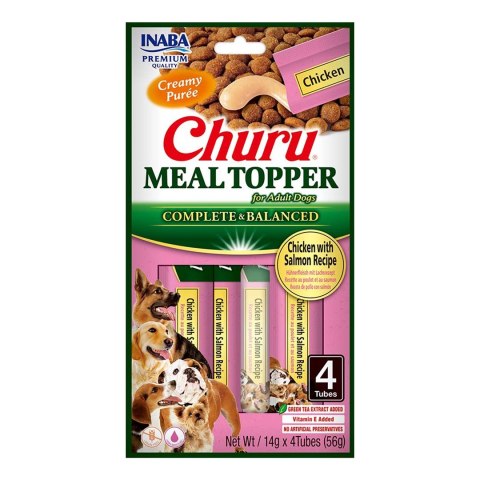 INABA MEAL TOPPER Kurczak z łososiem - pies 4x14g INABA MEAL TOPPER Kurczak z łososiem - pies 4x14g
