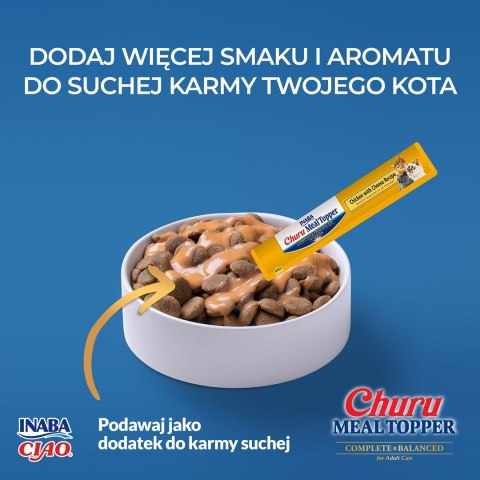 INABA MEAL TOPPER Kurczak z serem - kot 4x14g INABA MEAL TOPPER Kurczak z serem - kot 4x14g