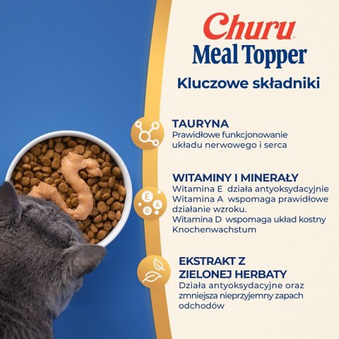 INABA MEAL TOPPER Kurczak z serem - kot 4x14g INABA MEAL TOPPER Kurczak z serem - kot 4x14g
