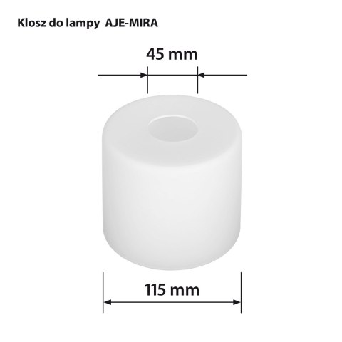 Klosz do lampy MIRA Klosz do lampy MIRA