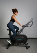 Rower spinningowy, stacjonarny, magnetyczny OVICX Q200X z ekranem dotykowym 15,6" TFT, WIFI bluetooth&app