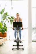 Rower spinningowy, stacjonarny, magnetyczny OVICX Q200X z ekranem dotykowym 15,6" TFT, WIFI bluetooth&app