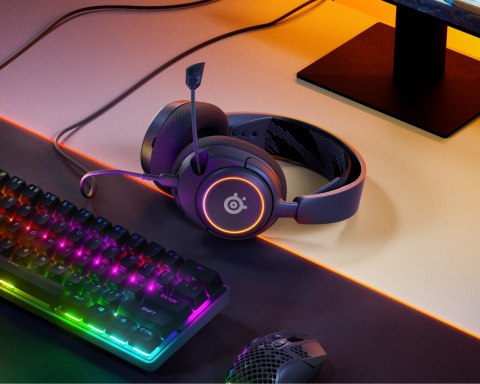 Słuchawki SteelSeries Arctis Nova 3 Czarne (61631) Słuchawki SteelSeries Arctis Nova 3 Czarne (61631)