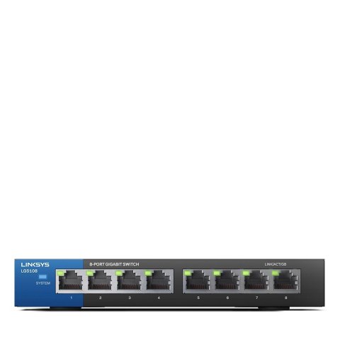 Switch Linksys LGS108-EU (8x 10/100/1000Mbps) Switch Linksys LGS108-EU (8x 10/100/1000Mbps)