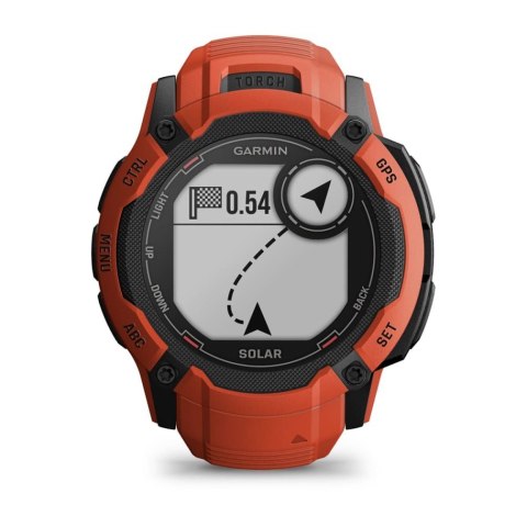 Zegarek sportowy Garmin Instinct 2X SOLAR Czerwony Zegarek sportowy Garmin Instinct 2X SOLAR Czerwony