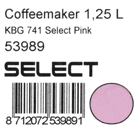 Ekspres Moccamaster KBG 741 Select - różowy Ekspres Moccamaster KBG 741 Select - różowy