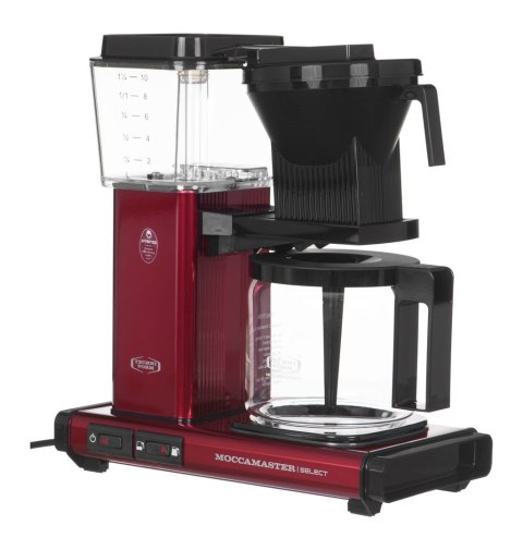 Moccamaster KBG Select metallic red ekspres przelew Moccamaster KBG Select metallic red ekspres przelew
