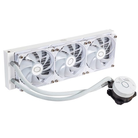 COOLER MASTER CHŁODZENIE WODNE CPU MASTERLIQUID 360L CORE ARGB BIAŁE MLW-D36M-A18PZ-RW COOLER MASTER CHŁODZENIE WODNE CPU MASTERLIQUID 360L CORE ARGB BIAŁE MLW-D36M-A18PZ-RW