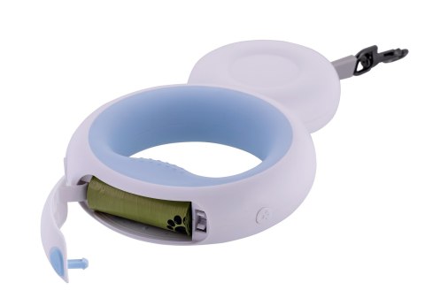 DOGGYVILLAGE SMYCZ AUTOMATYCZNA 3W1 Z LATARKĄ LED NIEBIESKA MT7123 DOGGYVILLAGE SMYCZ AUTOMATYCZNA 3W1 Z LATARKĄ LED NIEBIESKA MT7123