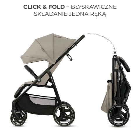 Kinderkraft wózek spacerowy TRIG 3 STONE BEIGE Kinderkraft wózek spacerowy TRIG 3 STONE BEIGE
