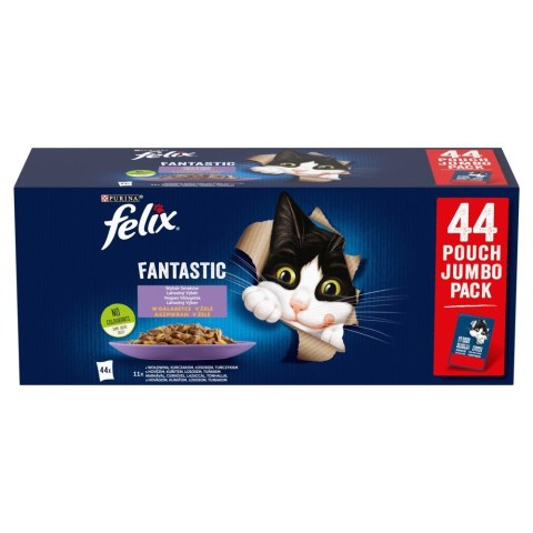 PURINA FELIX AGAIL GiJ MV Mixed 44x85g PURINA FELIX AGAIL GiJ MV Mixed 44x85g