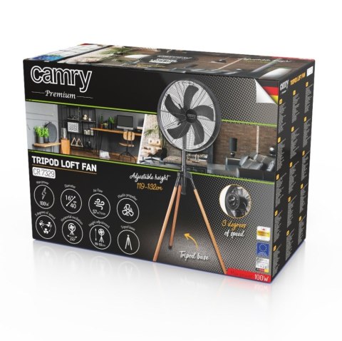 Wentylator stojący 40 cm CAMRY CR 7329 Wentylator stojący 40 cm CAMRY CR 7329