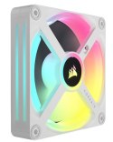 Wentylatory Corsair iCUE LINK QX120 RGB PWM - Biały