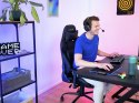 Fotel gamingowy TRUST GXT708 RESTO CHAIR BLACK (WYPRZEDAŻ)
