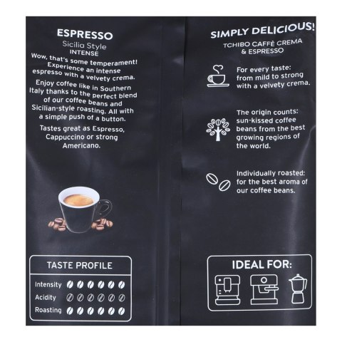 Kawa Ziarnista Tchibo Espresso Sicilia Style 1KG Kawa Ziarnista Tchibo Espresso Sicilia Style 1KG