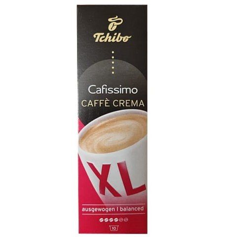 Kawa kapsułki Tchibo Cafissimo Caffe Crema XL 10szt Kawa kapsułki Tchibo Cafissimo Caffe Crema XL 10szt