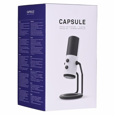 NZXT MIKROFON NZXT CAPSULE BIAŁY USB-C NZXT MIKROFON NZXT CAPSULE BIAŁY USB-C