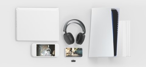 Słuchawki SteelSeries Arctis 7+ Czarne (61470) Słuchawki SteelSeries Arctis 7+ Czarne (61470)