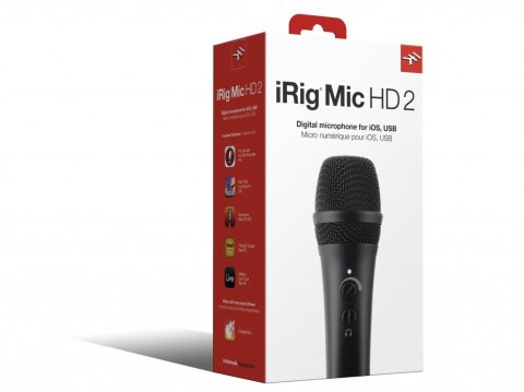 IK iRig Mic HD 2 - Mikrofon pojemnościowy IK iRig Mic HD 2 - Mikrofon pojemnościowy