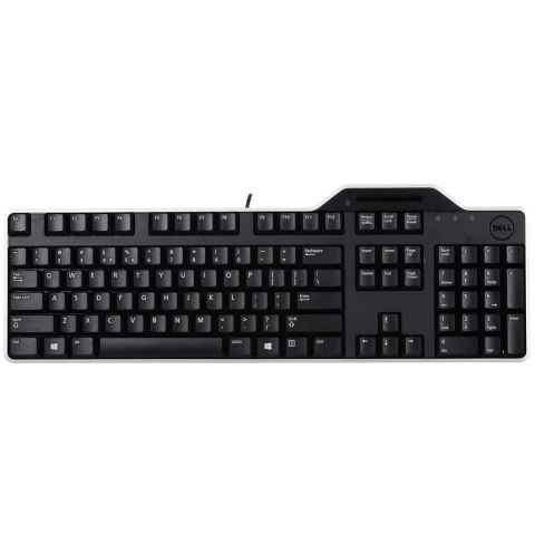 Klawiatura Dell KB-813 Smartcard Reader USB Keyboard Black Klawiatura Dell KB-813 Smartcard Reader USB Keyboard Black